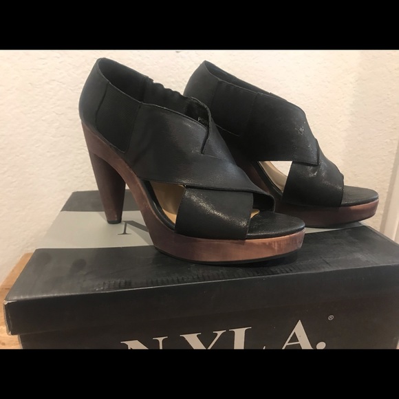 N.Y.L.A. Poin Black size 9.5 - Picture 6 of 7